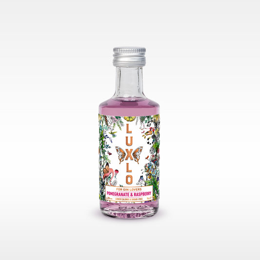 LUXLO Pomegranate and Raspberry for GIN LOVERS Miniature (5cl)